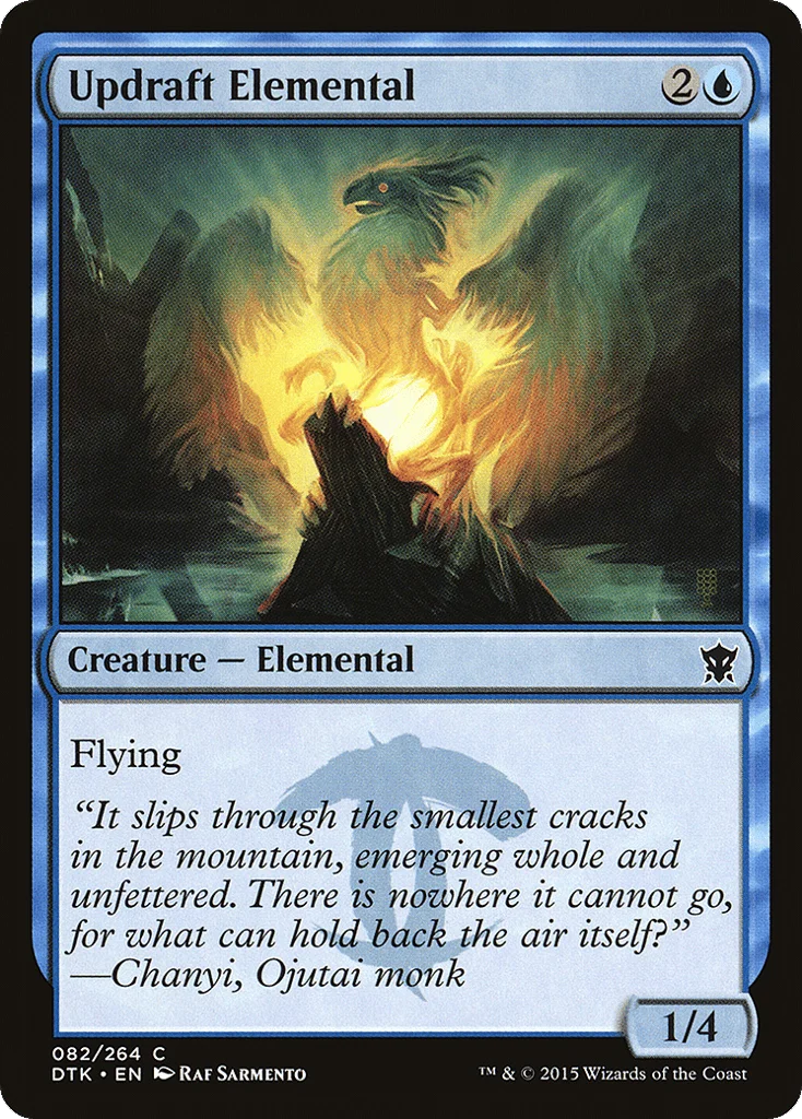 Updraft Elemental · Dragons of Tarkir