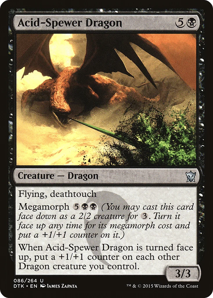 Acid-Spewer Dragon · Dragons of Tarkir