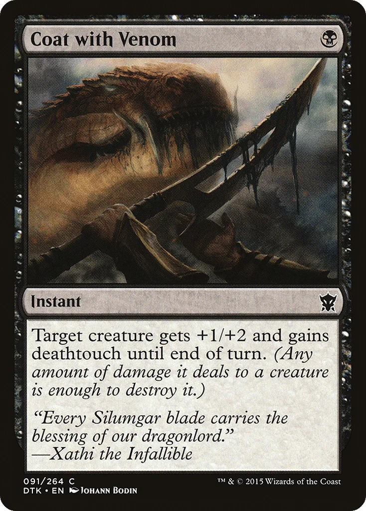 Coat with Venom · Dragons of Tarkir