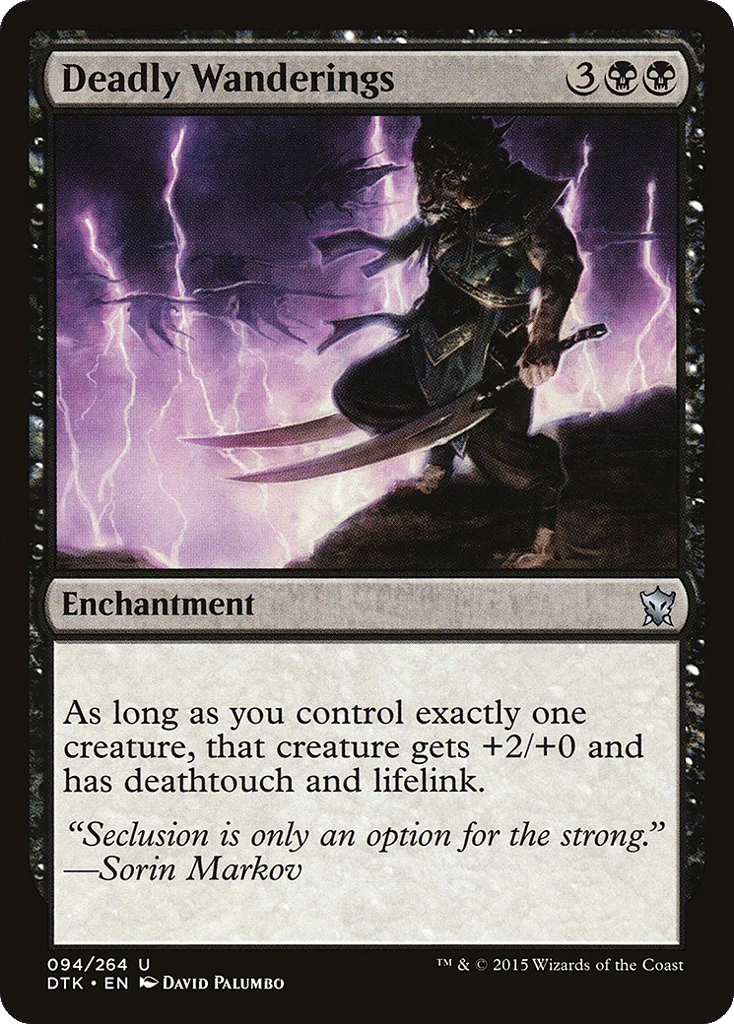 Deadly Wanderings · Dragons of Tarkir