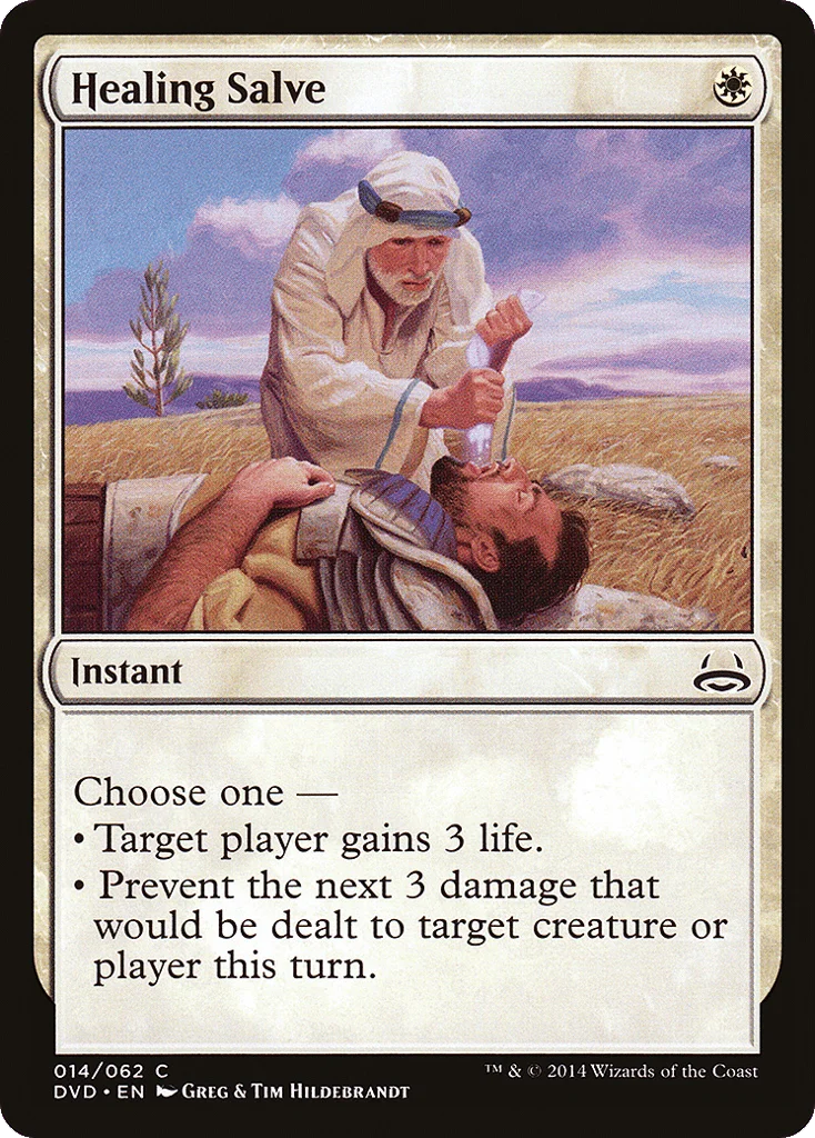 Healing Salve · Duel Decks Anthology: Divine vs. Demonic