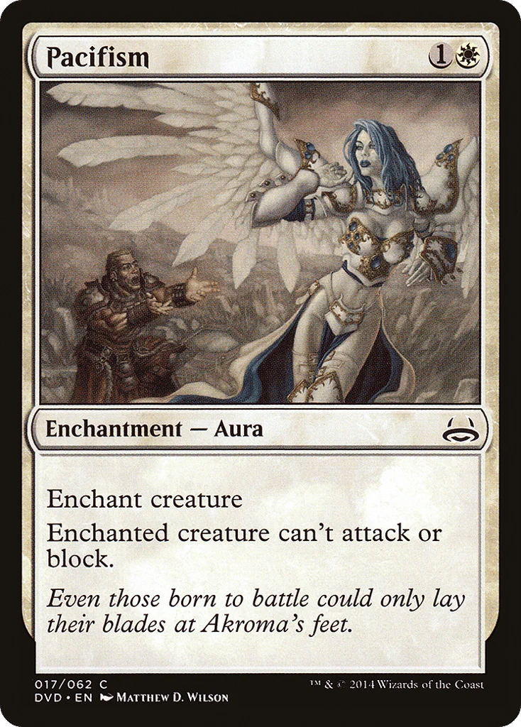 Pacifism · Duel Decks Anthology: Divine vs. Demonic