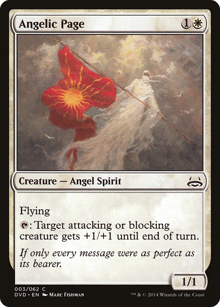 Angelic Page · Duel Decks Anthology: Divine vs. Demonic