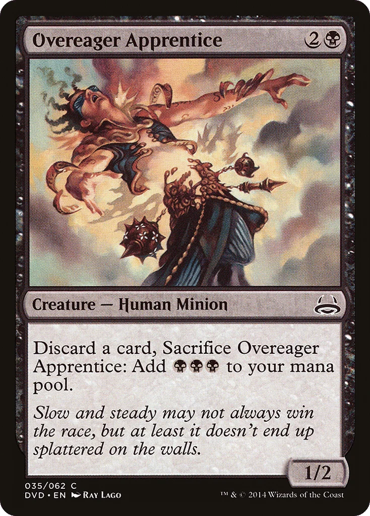 Overeager Apprentice · Duel Decks Anthology: Divine vs. Demonic