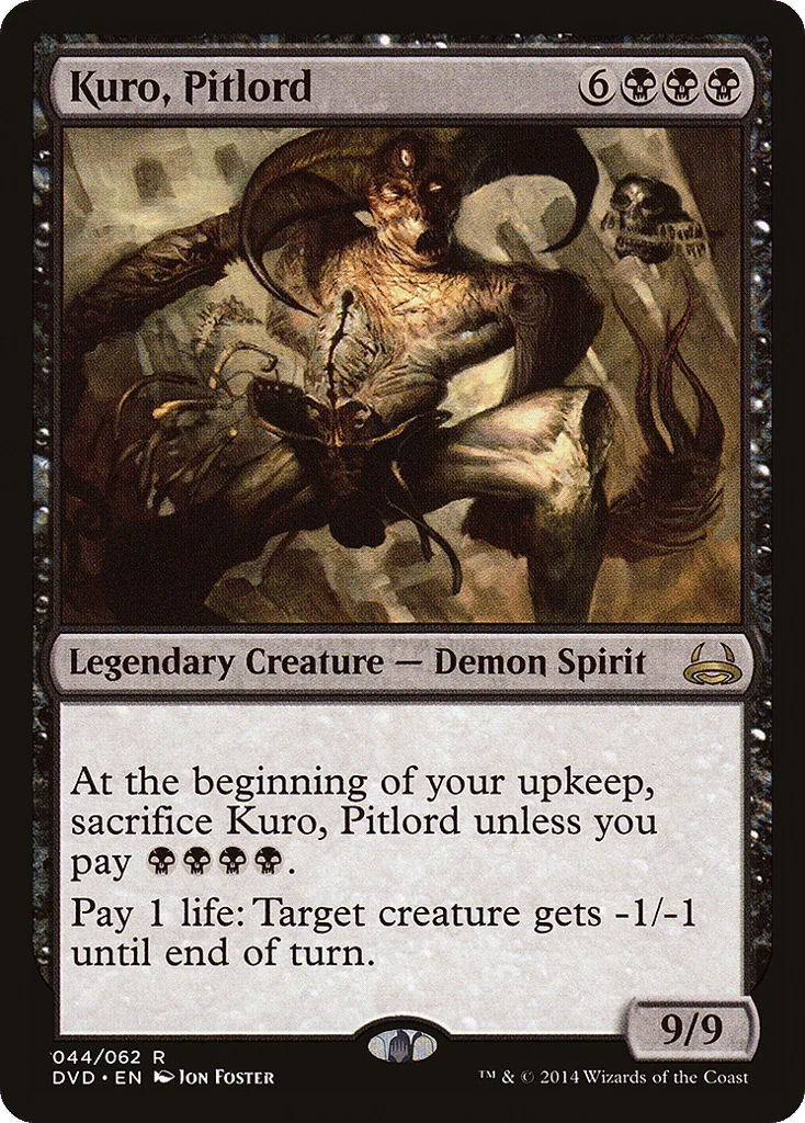 Kuro, Pitlord · Duel Decks Anthology: Divine vs. Demonic