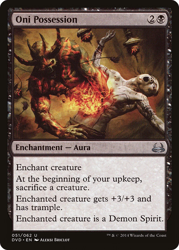 Oni Possession · Duel Decks Anthology: Divine vs. Demonic