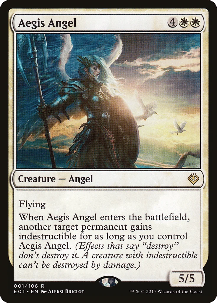 Aegis Angel · Archenemy: Nicol Bolas