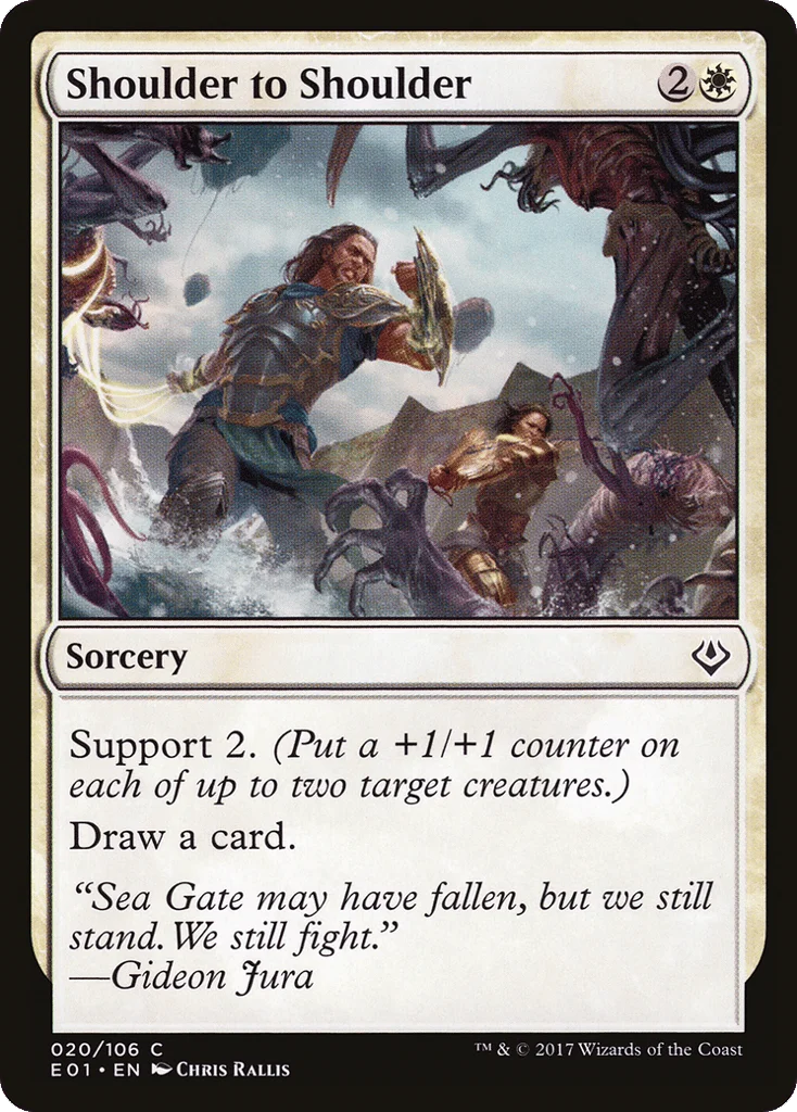 Shoulder to Shoulder · Archenemy: Nicol Bolas