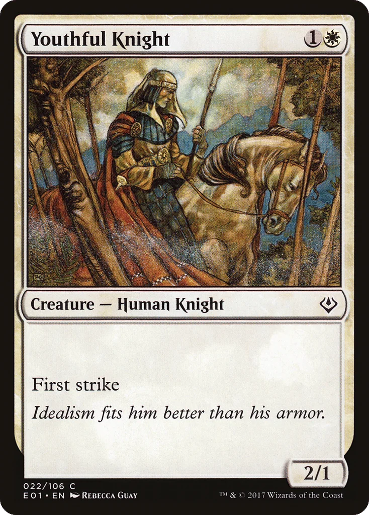 Youthful Knight · Archenemy: Nicol Bolas