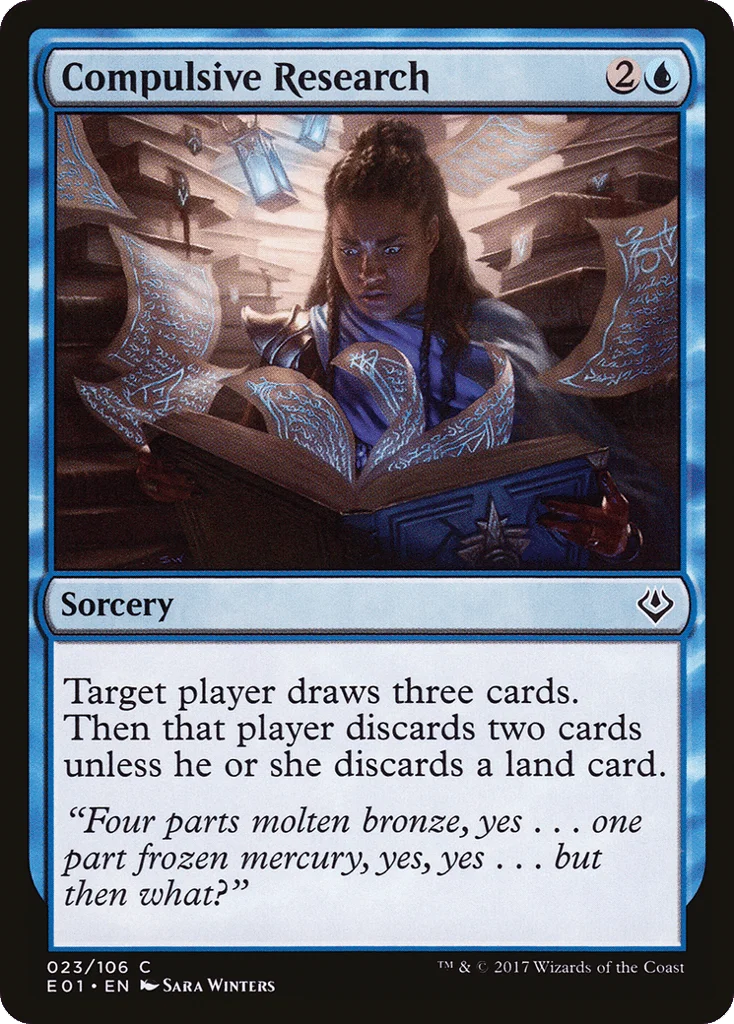 Compulsive Research · Archenemy: Nicol Bolas