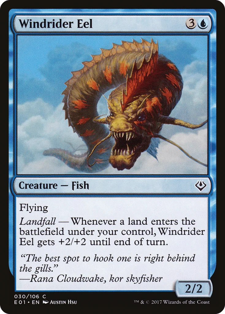 Windrider Eel · Archenemy: Nicol Bolas