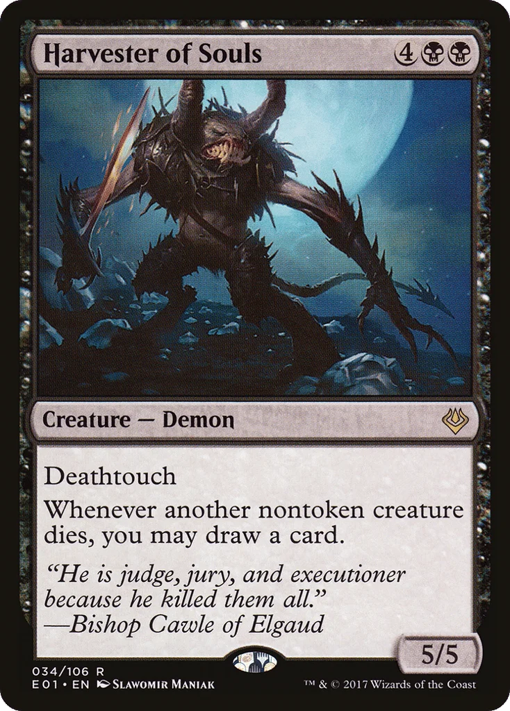 Harvester of Souls · Archenemy: Nicol Bolas