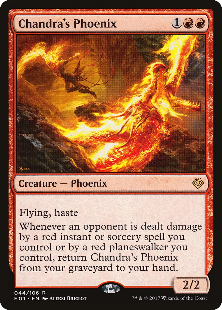 Chandra's Phoenix · Archenemy: Nicol Bolas