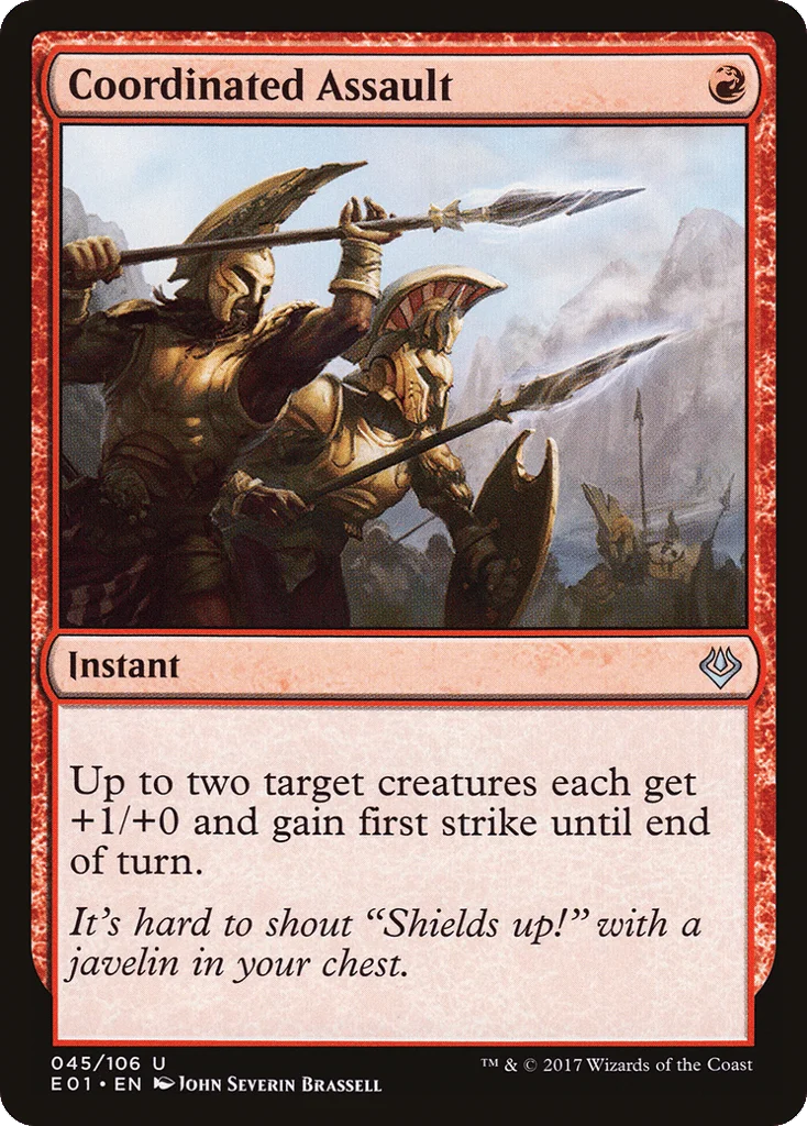 Coordinated Assault · Archenemy: Nicol Bolas