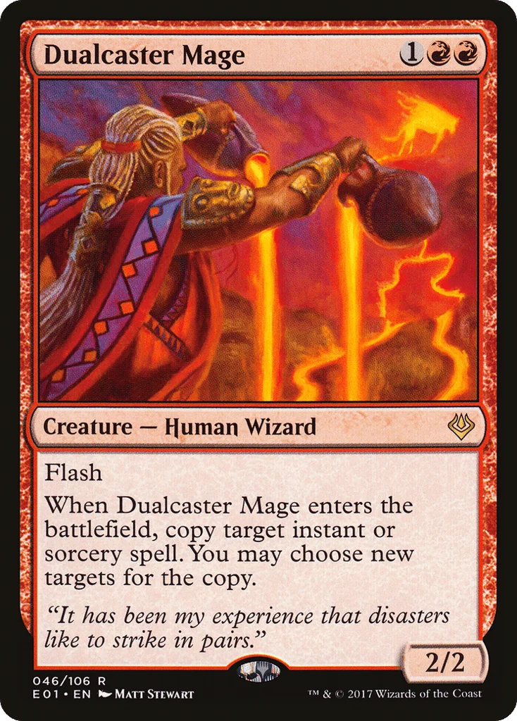 Dualcaster Mage · Archenemy: Nicol Bolas