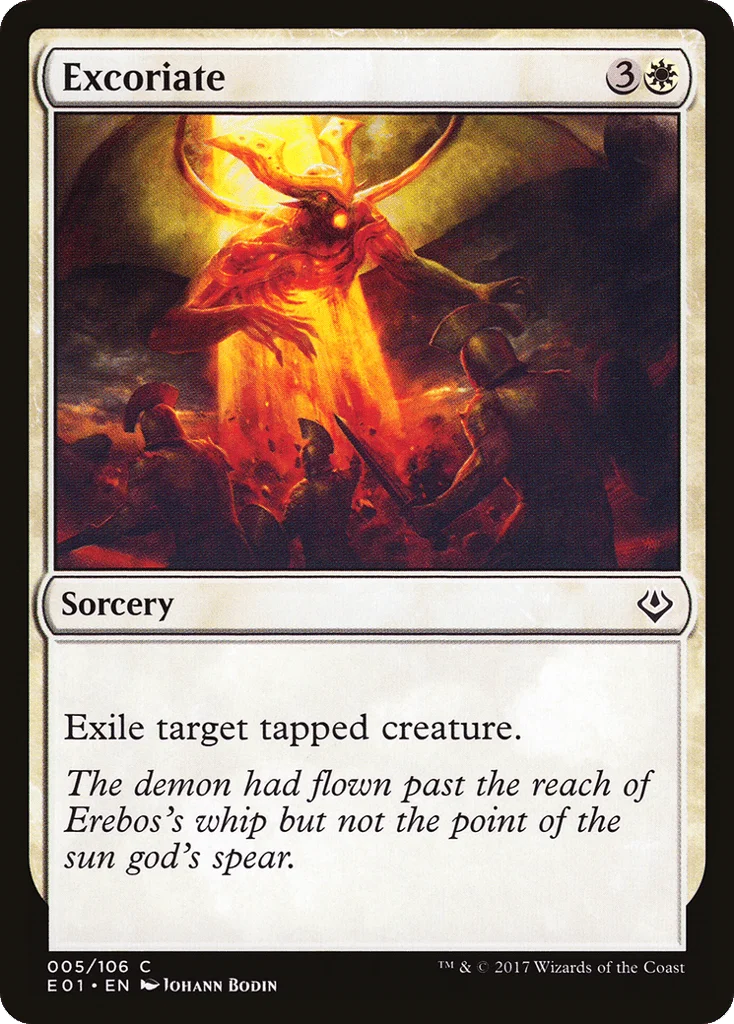 Excoriate · Archenemy: Nicol Bolas