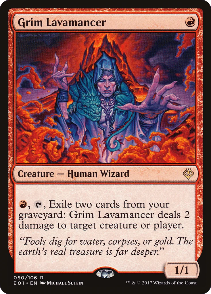 Grim Lavamancer · Archenemy: Nicol Bolas