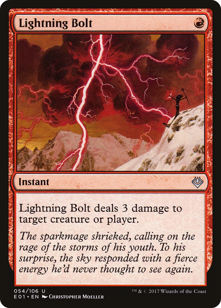 Lightning Bolt · Archenemy: Nicol Bolas