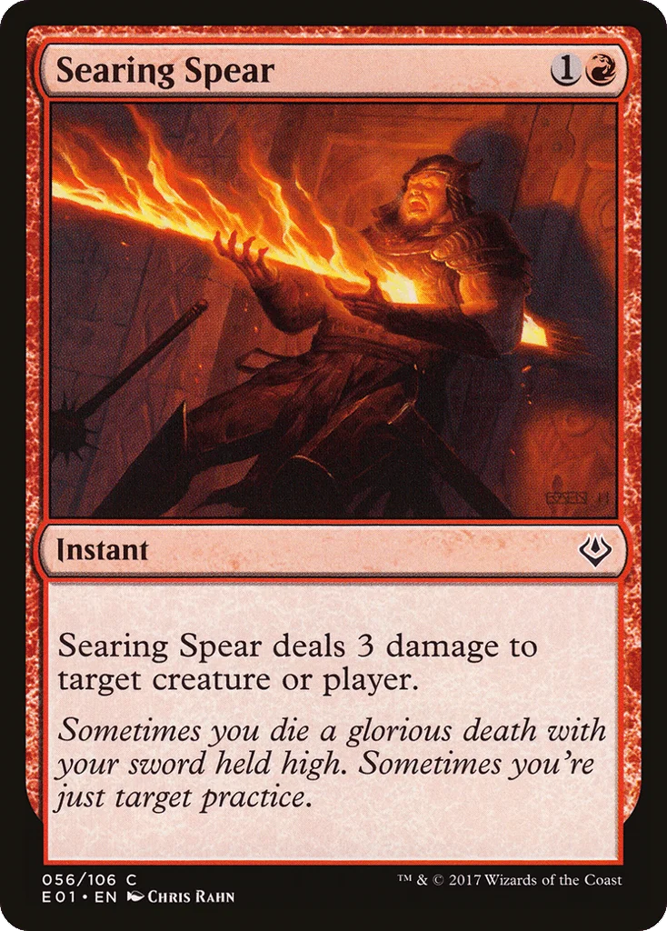 Searing Spear · Archenemy: Nicol Bolas
