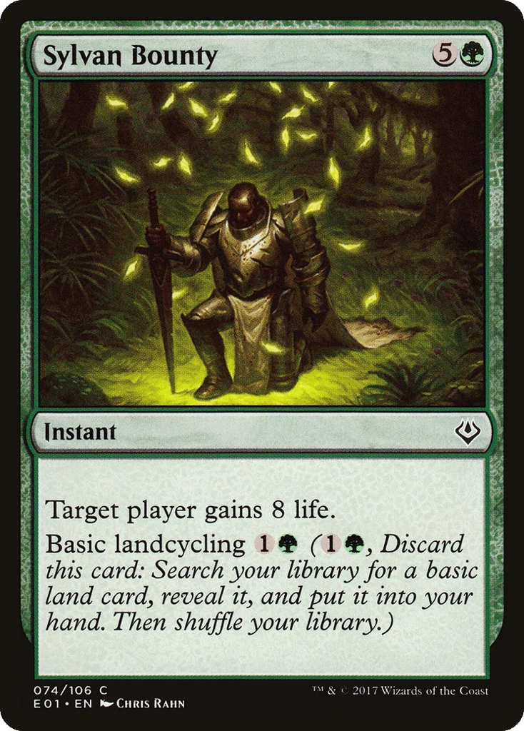 Sylvan Bounty · Archenemy: Nicol Bolas