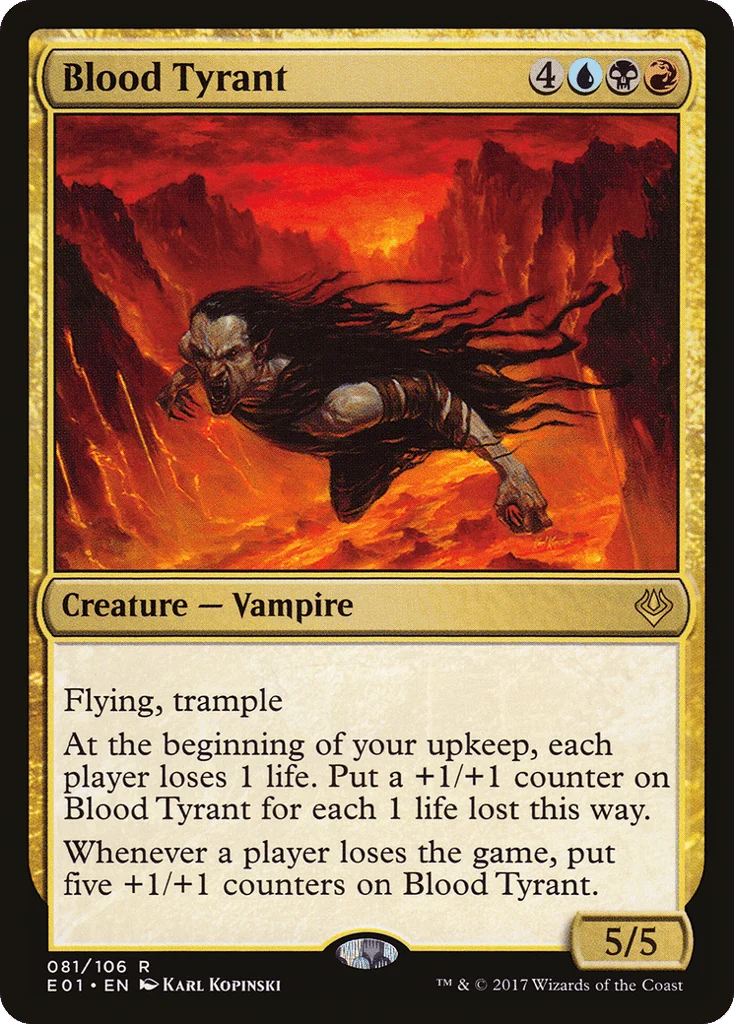 Blood Tyrant · Archenemy: Nicol Bolas