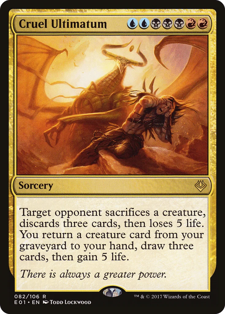 Cruel Ultimatum · Archenemy: Nicol Bolas
