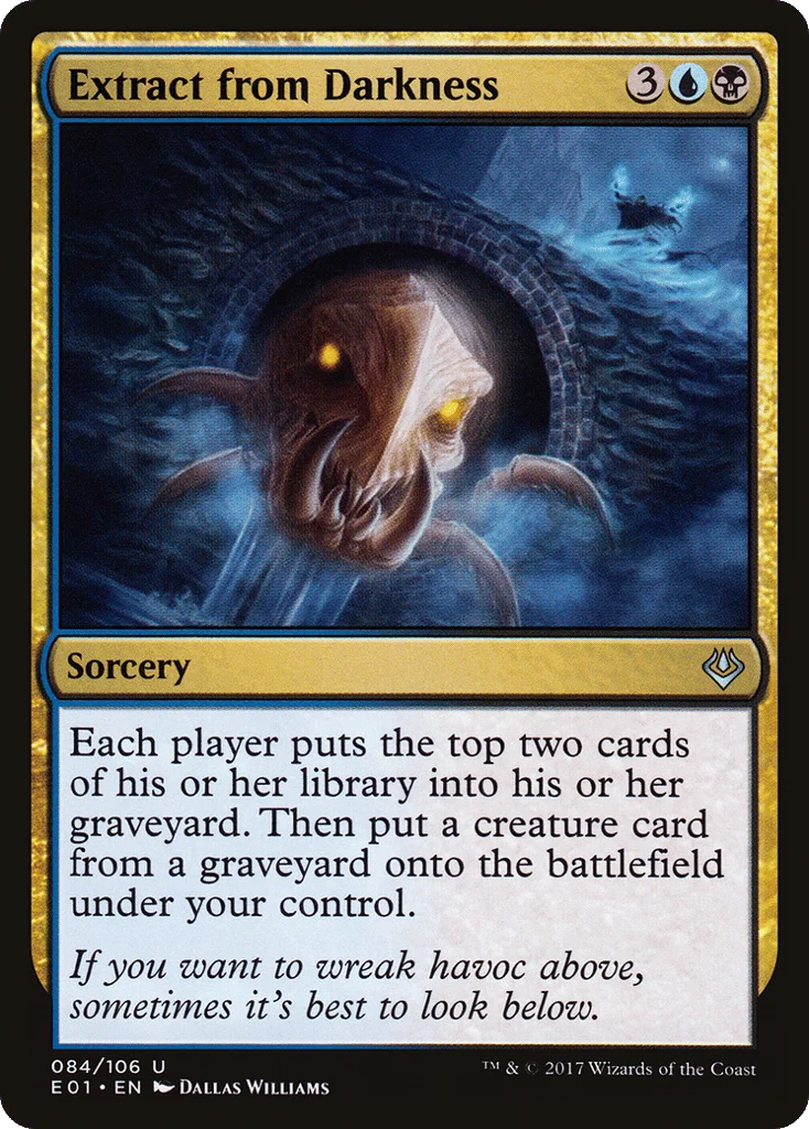Extract from Darkness · Archenemy: Nicol Bolas