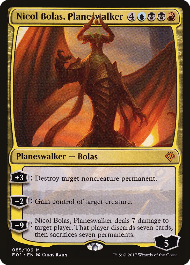 Nicol Bolas, Planeswalker · Archenemy: Nicol Bolas