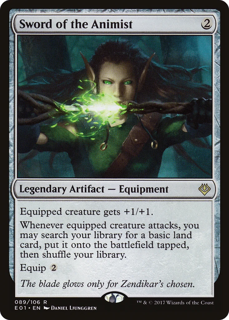 Sword of the Animist · Archenemy: Nicol Bolas