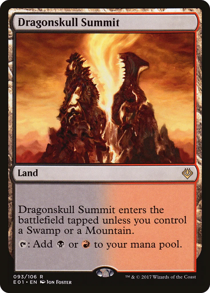 Dragonskull Summit · Archenemy: Nicol Bolas