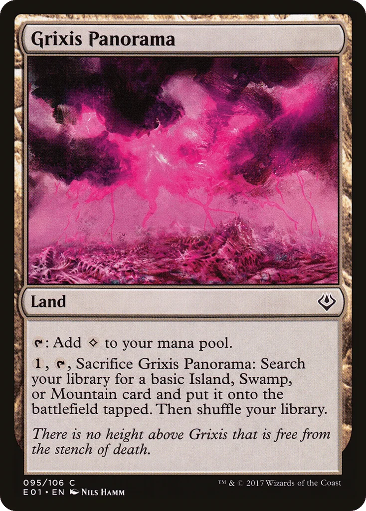 Grixis Panorama · Archenemy: Nicol Bolas