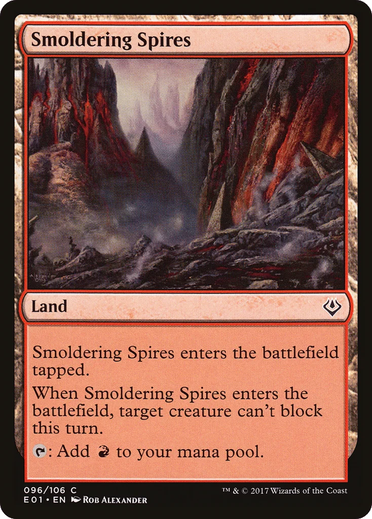 Smoldering Spires · Archenemy: Nicol Bolas