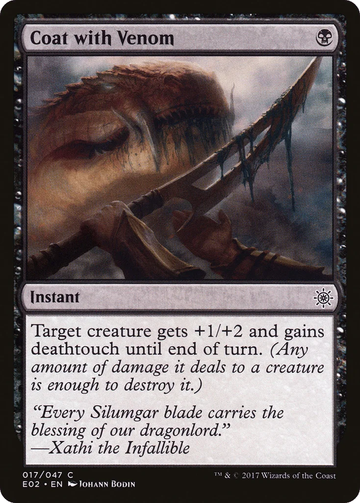 Coat with Venom · Explorers of Ixalan