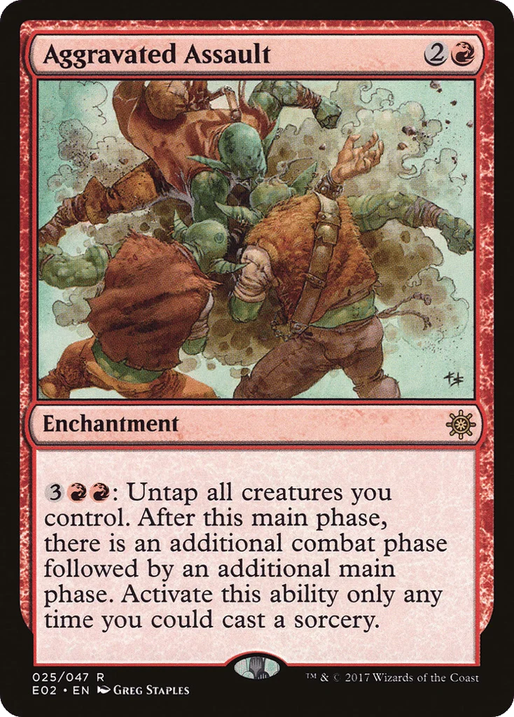 Aggravated Assault · Explorers of Ixalan