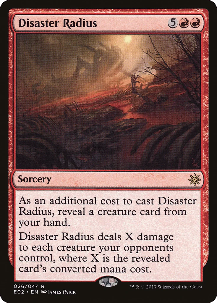 Disaster Radius · Explorers of Ixalan
