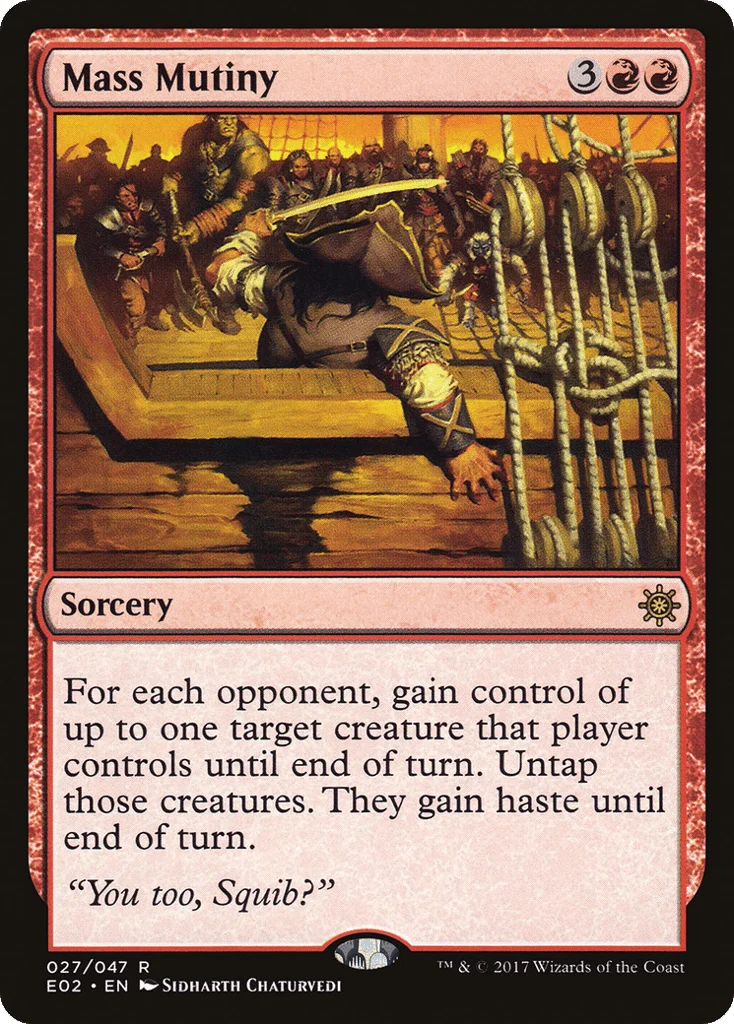 Mass Mutiny · Explorers of Ixalan