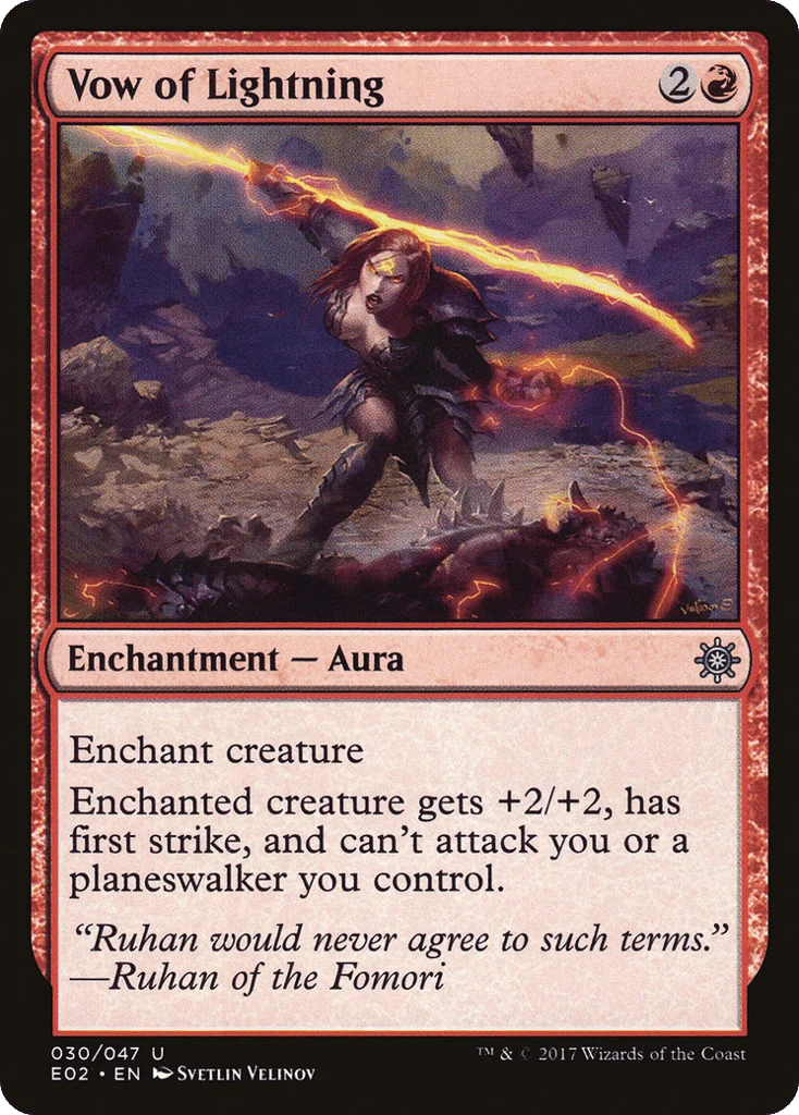 Vow of Lightning · Explorers of Ixalan
