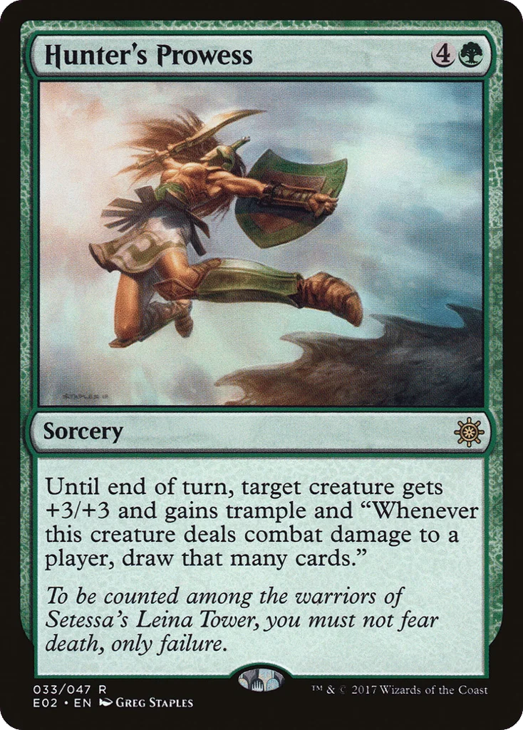 Hunter's Prowess · Explorers of Ixalan