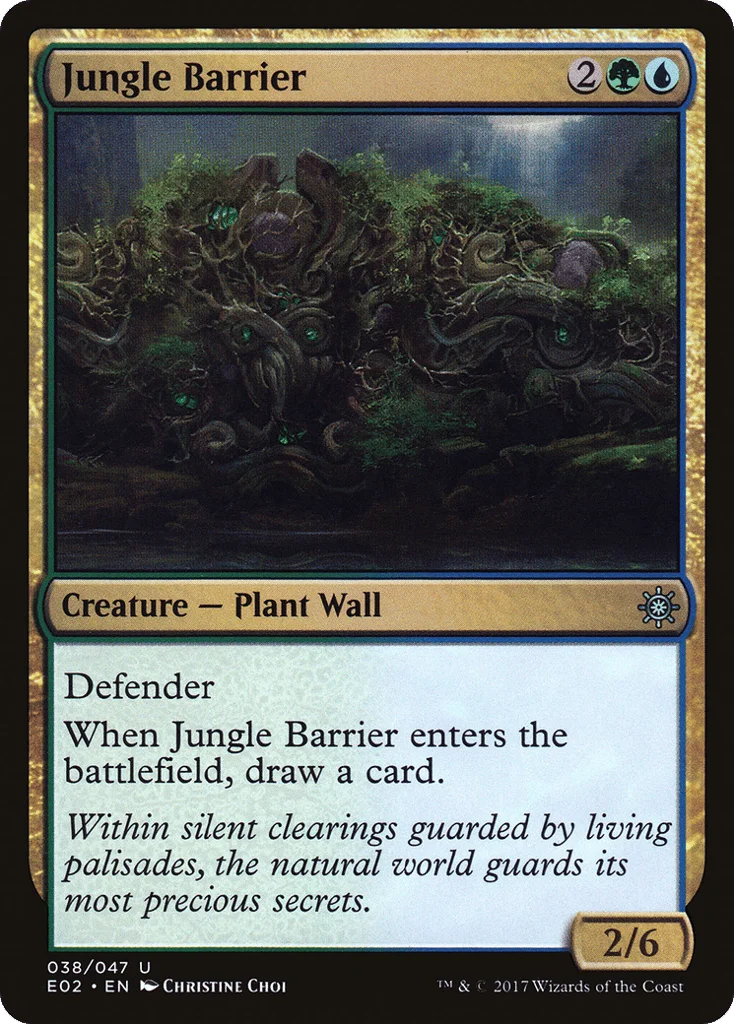 Jungle Barrier · Explorers of Ixalan