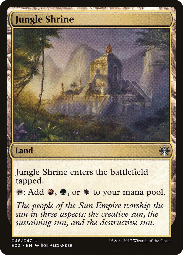 Jungle Shrine · Explorers of Ixalan