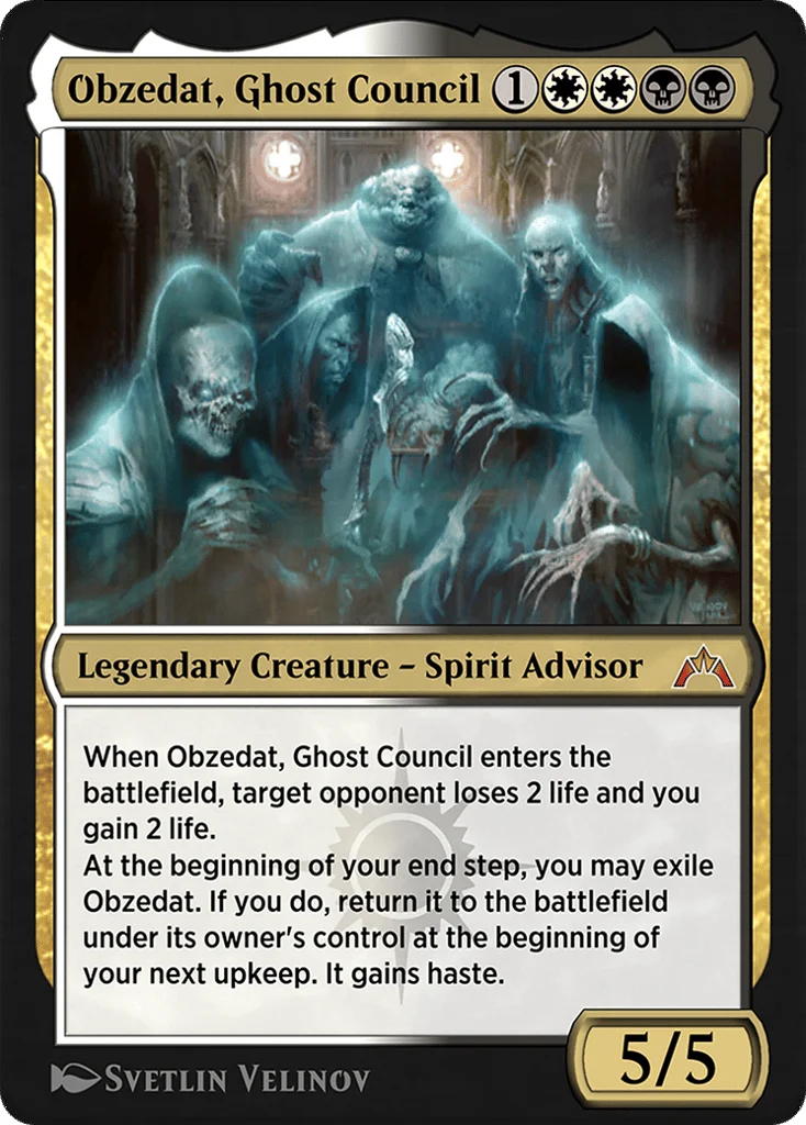 Obzedat, Ghost Council · Explorer Anthology 3