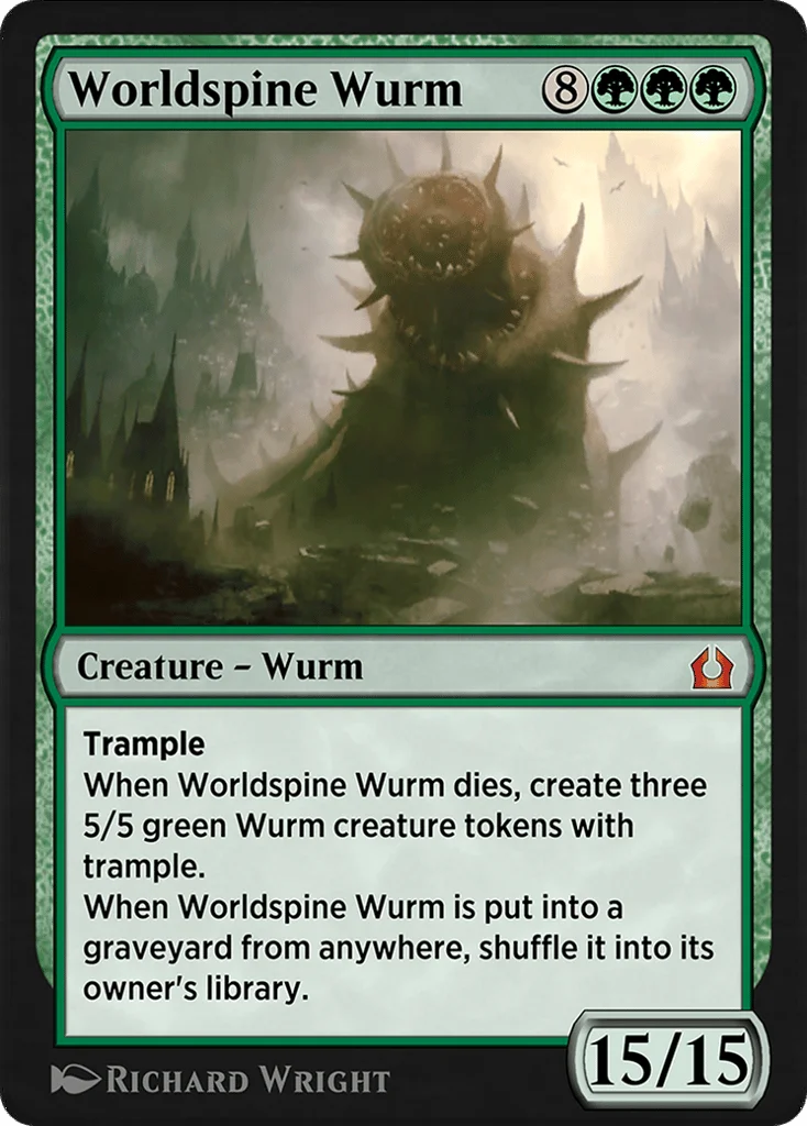 Worldspine Wurm · Explorer Anthology 3