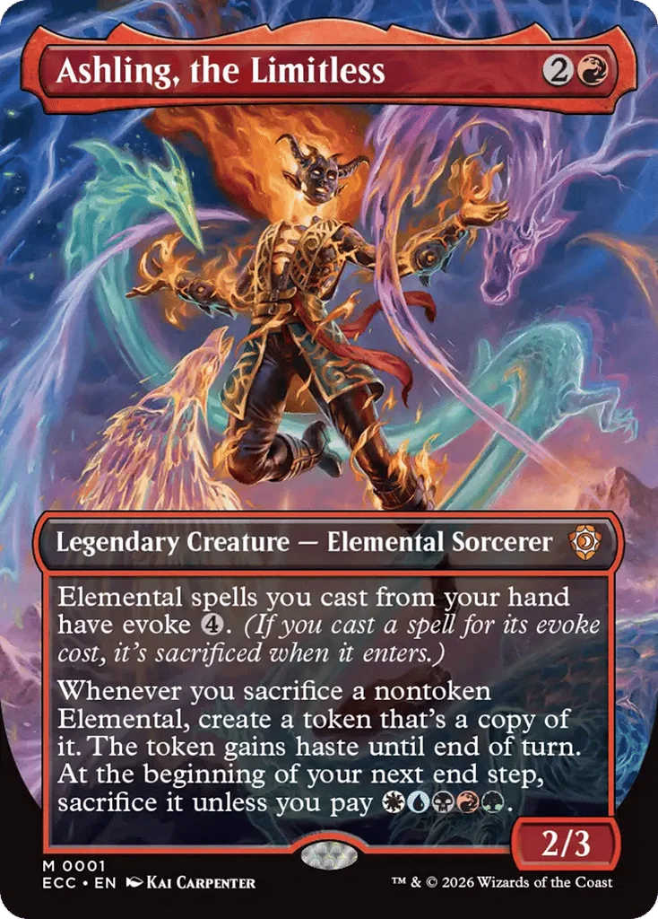 Ashling, the Limitless · Lorwyn Eclipsed Commander