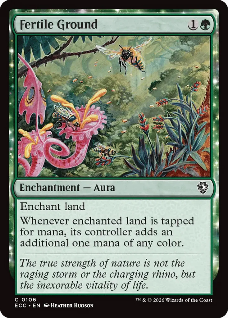 Fertile Ground · Lorwyn Eclipsed Commander