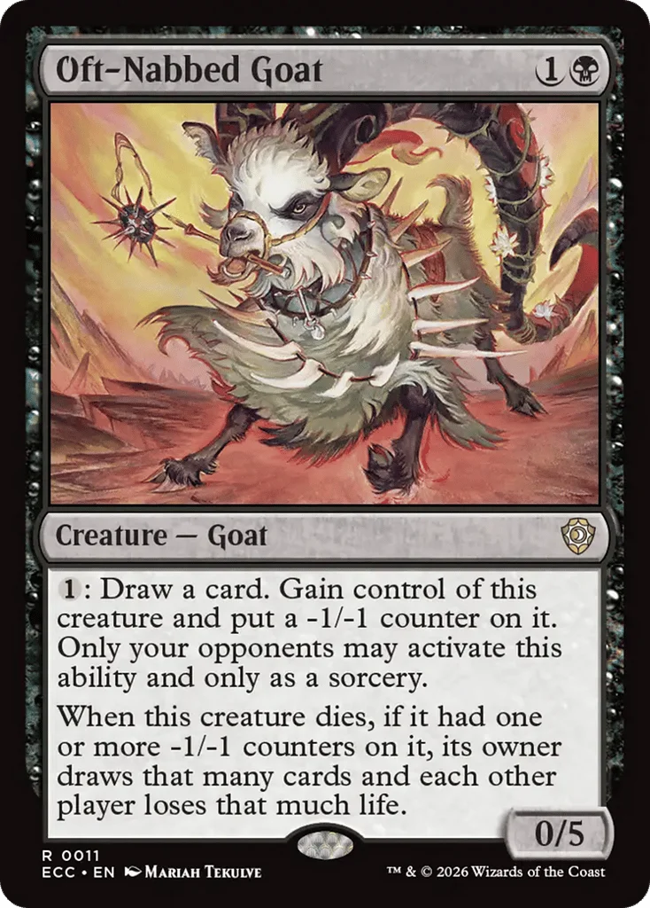 Oft-Nabbed Goat · Lorwyn Eclipsed Commander