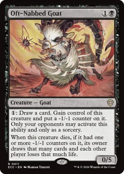 Oft-Nabbed Goat