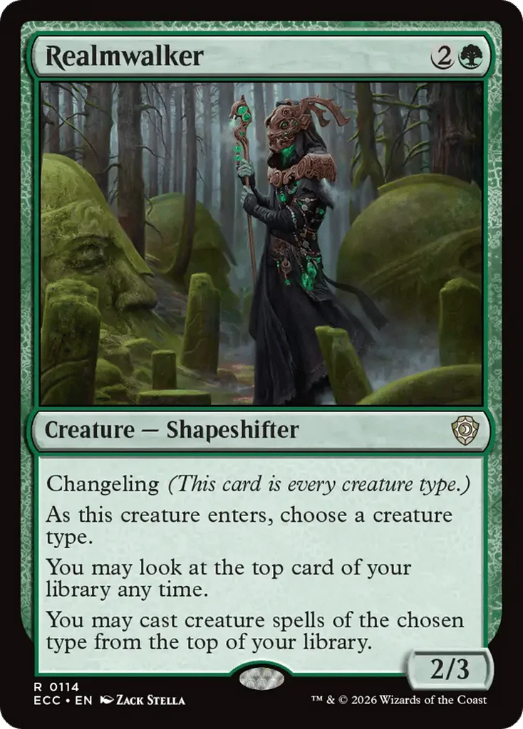 Realmwalker · Lorwyn Eclipsed Commander