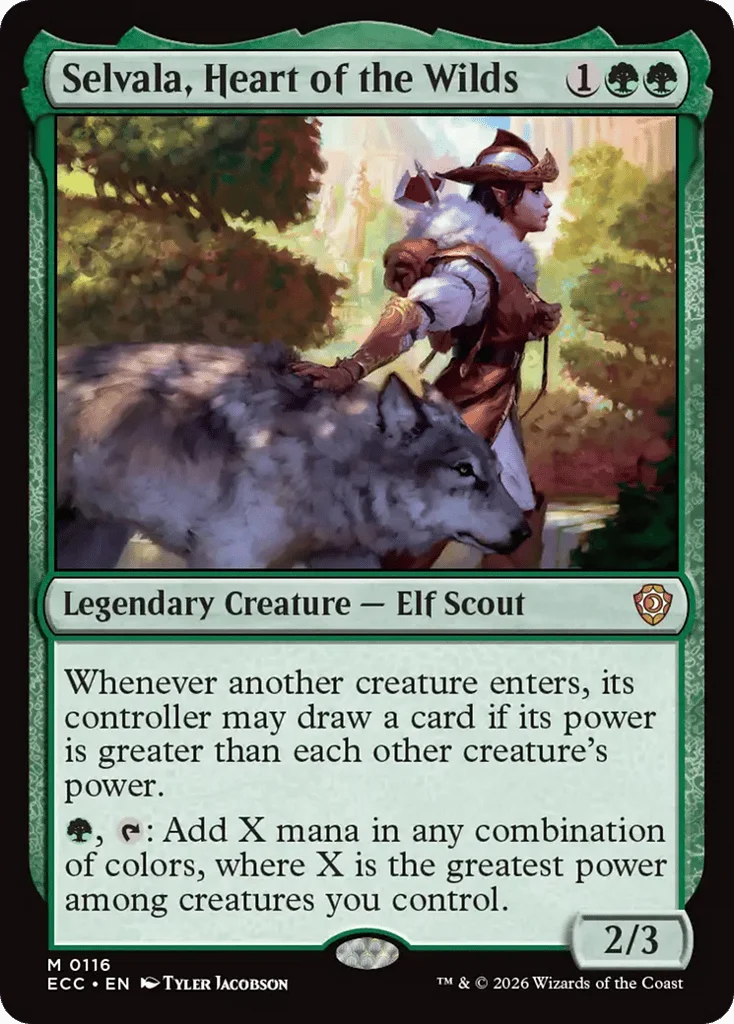 Selvala, Heart of the Wilds · Lorwyn Eclipsed Commander