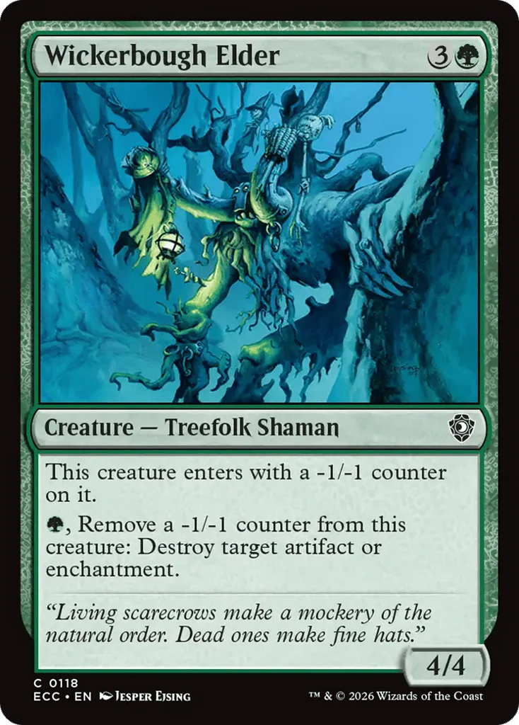 Wickerbough Elder · Lorwyn Eclipsed Commander