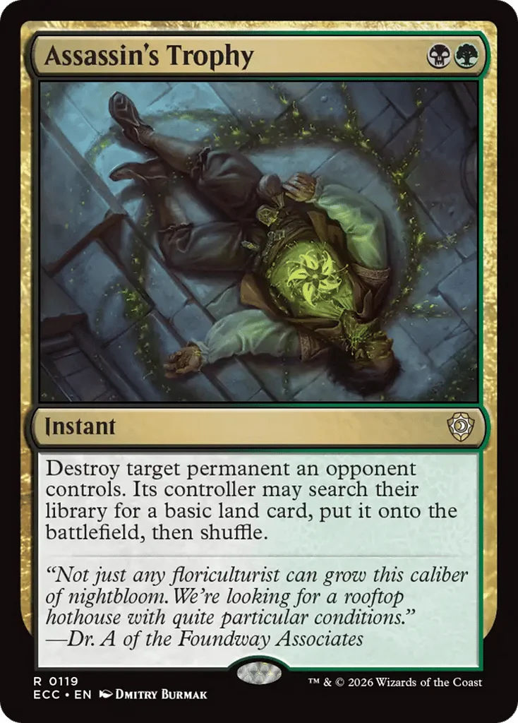 Assassin's Trophy · Lorwyn Eclipsed Commander